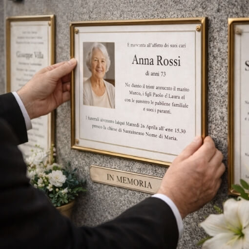 necrologi ed epigrafi impresa funebre ivan